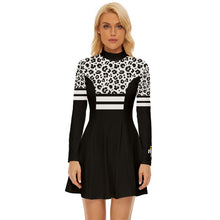 Load image into Gallery viewer, Long Sleeve White Sporty Dress