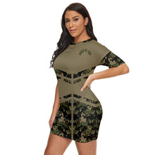 Load image into Gallery viewer, Child Of God Army Design Dress