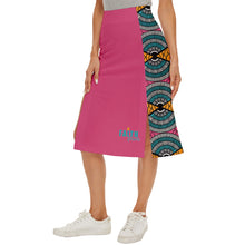Load image into Gallery viewer, Midi Panel Skirt