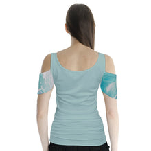 Load image into Gallery viewer, Butterfly Sleeve Cutout Tee