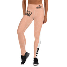 Load image into Gallery viewer, JESUS IS KINGS Coral Leggings