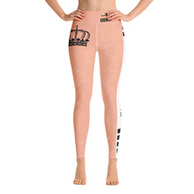 Load image into Gallery viewer, JESUS IS KINGS Coral Leggings