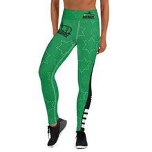 Load image into Gallery viewer, JESUS IS KING Green Leggings