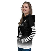 Load image into Gallery viewer, JESUS IS KING Black Hoodie