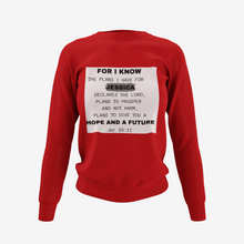 Load image into Gallery viewer, Jer 29:11 Unisex Sweatshirt
