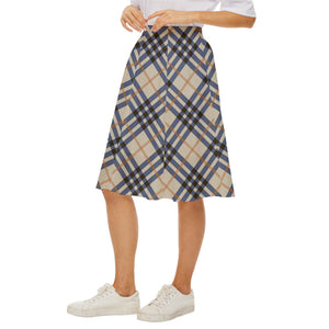 Kara Plaid Skirt