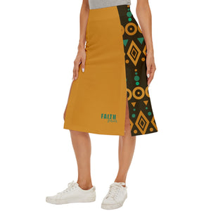 Midi Panel Skirt