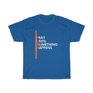 PUSH Cotton Tee (Orange)