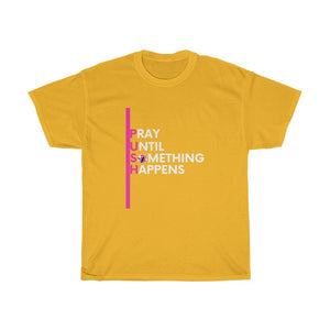 PUSH Cotton Tee (Pink Design)