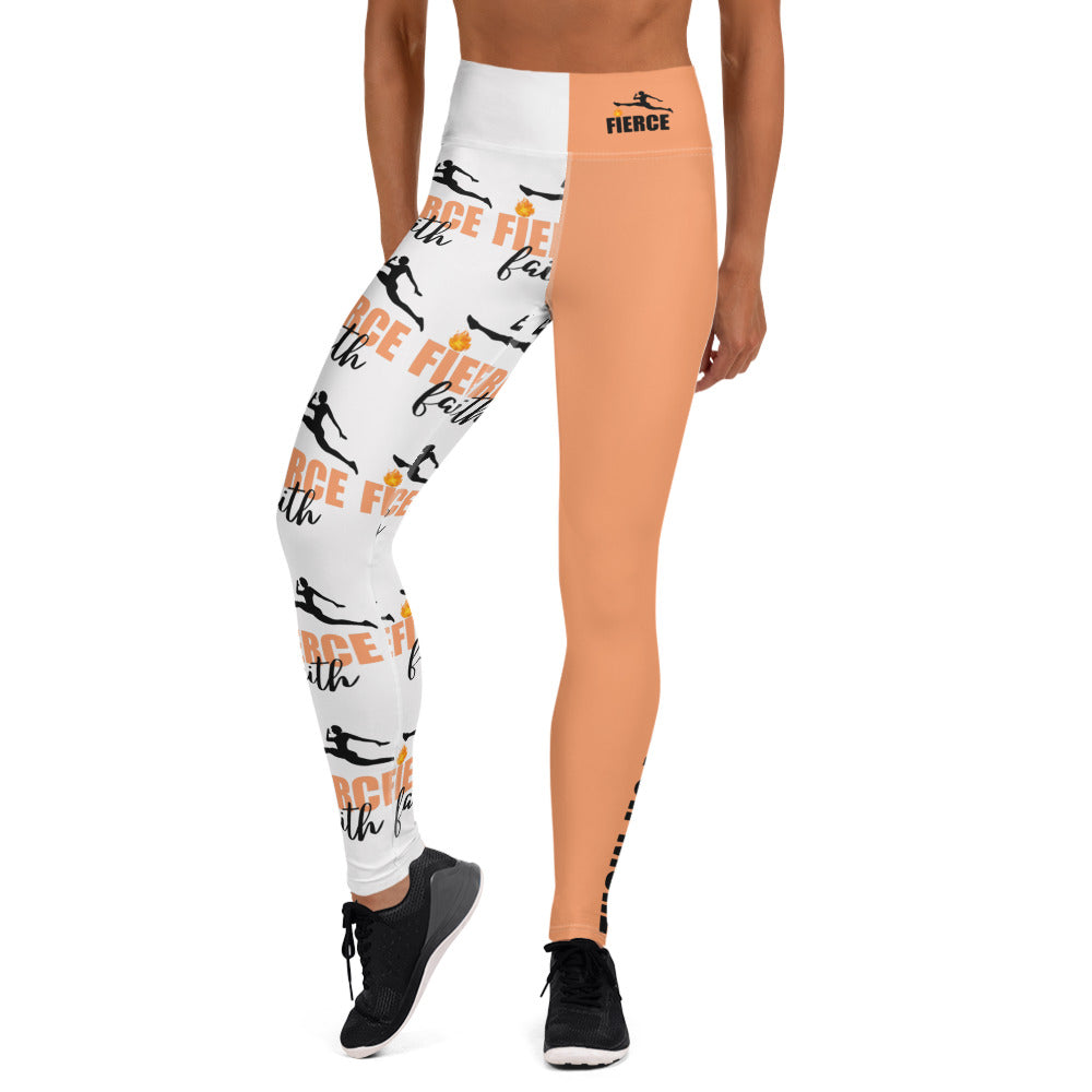 Fierce Faith Rose Leggings