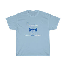 Load image into Gallery viewer, God&#39;s Prayer Tee (Blue Design)
