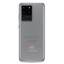 Load image into Gallery viewer, JESUS IS KING Pink Samsung Case
