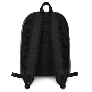 JESUS IS KING Black White Backpack