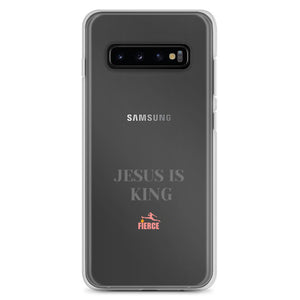 JESUS IS KING Pink Samsung Case
