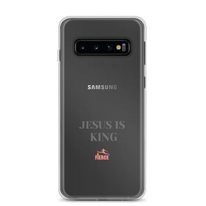 JESUS IS KING Pink Samsung Case