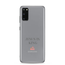 Load image into Gallery viewer, JESUS IS KING Pink Samsung Case
