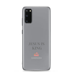 JESUS IS KING Pink Samsung Case