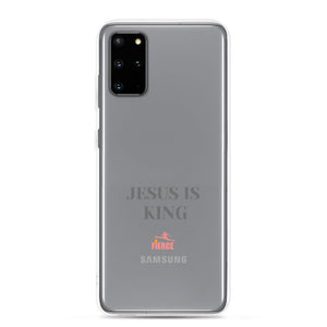 JESUS IS KING Pink Samsung Case