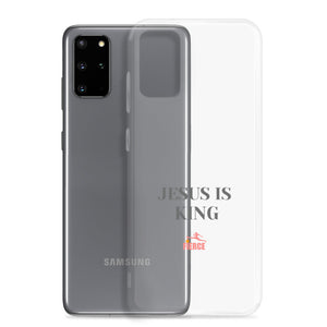 JESUS IS KING Pink Samsung Case