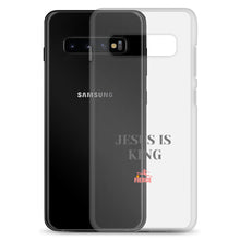 Load image into Gallery viewer, JESUS IS KING Pink Samsung Case
