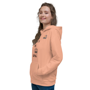 JESUS IS KING Pink Hoodie