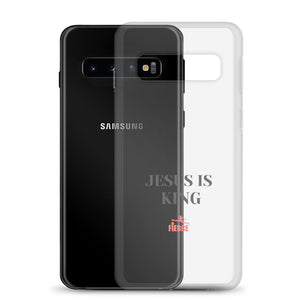 JESUS IS KING Pink Samsung Case